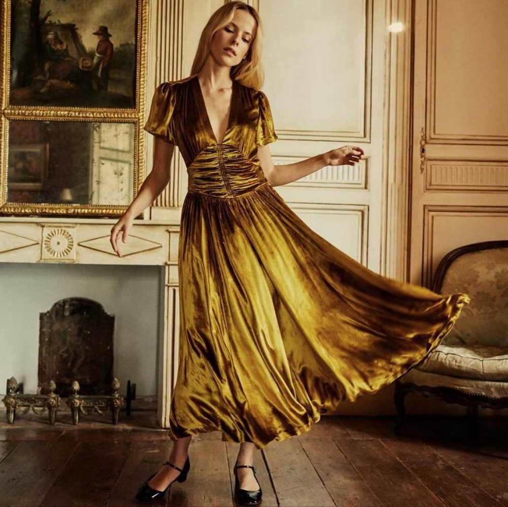 Dôen (Doen) Cassatt Dress, size L - Picture 1 of 5